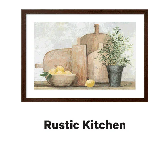 Rustic Kitchen by Julia Purinton