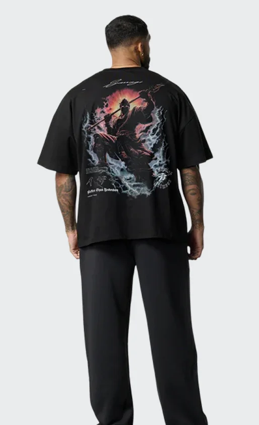 SHINTO GODS Izanagi OVERSIZED BOXY T SHIRT