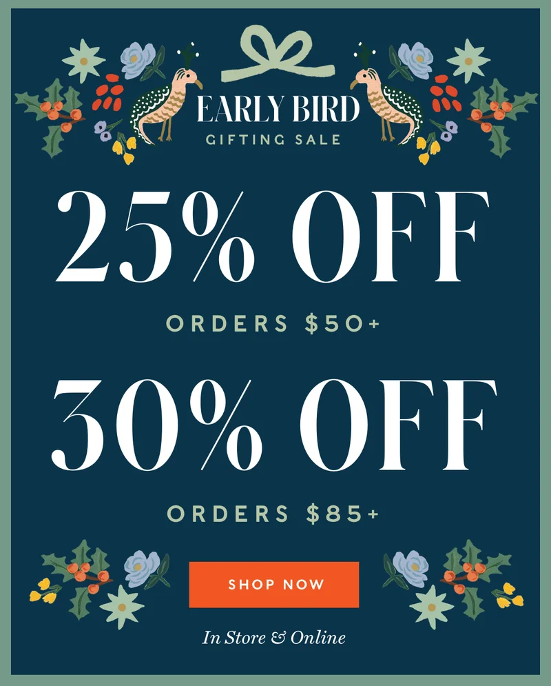 Early Bird Gifting Sale