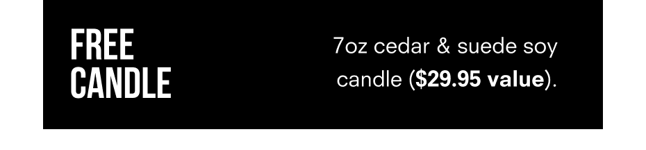 FREE CANDLE