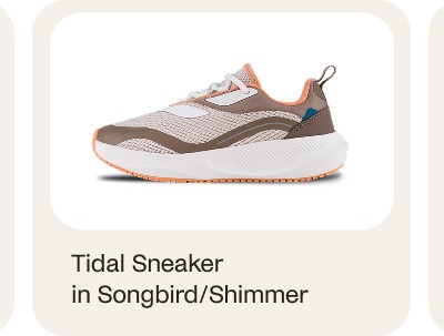 Tidal Sneaker in Songbird/Shimmer