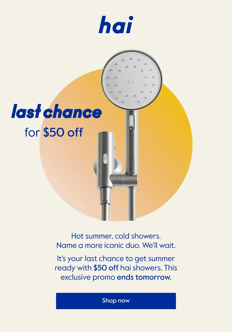 last chance for memorial day sale