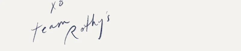 XO, Team Rothy’s