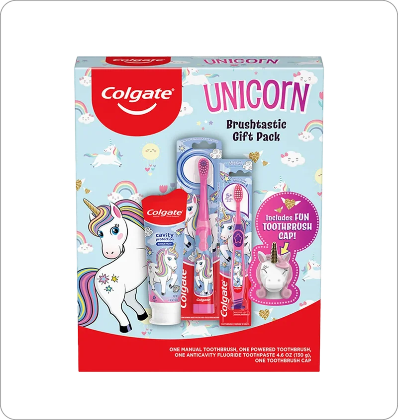 Colgate® Kids Unicorn Toothbrush Gift Set