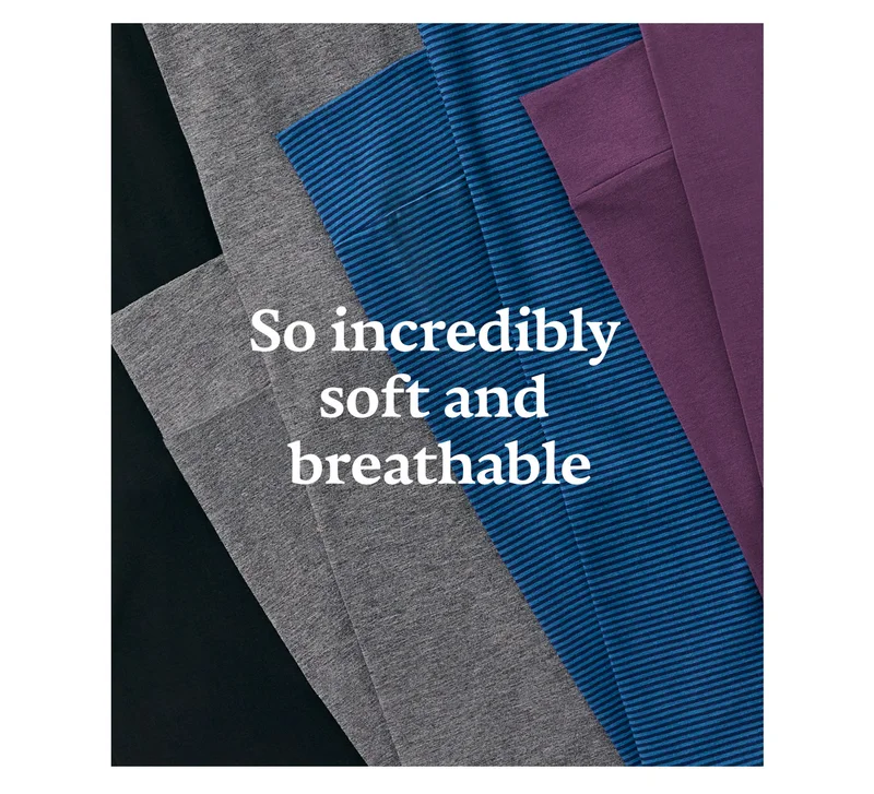 So incredibly soft and breathable