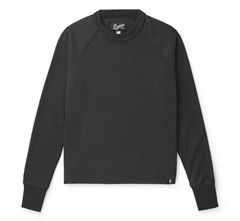 Pictured: Santiam Waffle LS Tee - Black - Men's and Women's available
