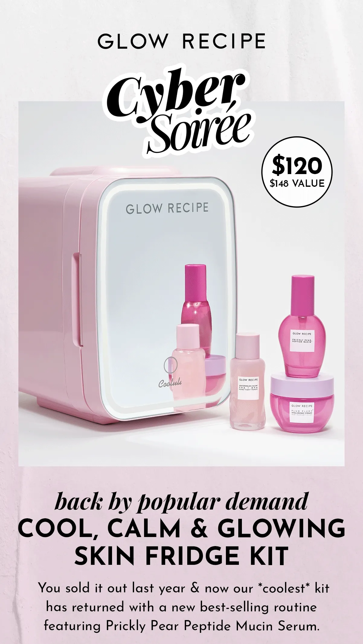 Cool, Calm & Glowing Skin Fridge Kit