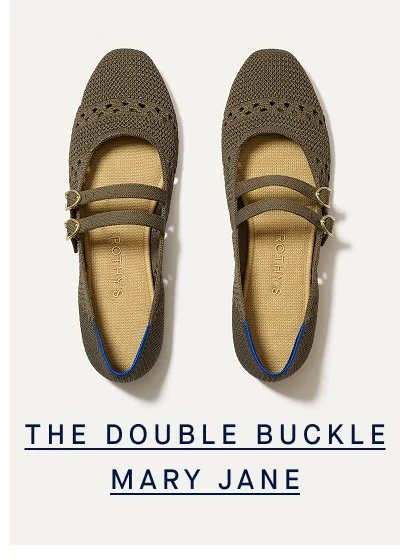 THE DOUBLE BUCKLE MARY JANE