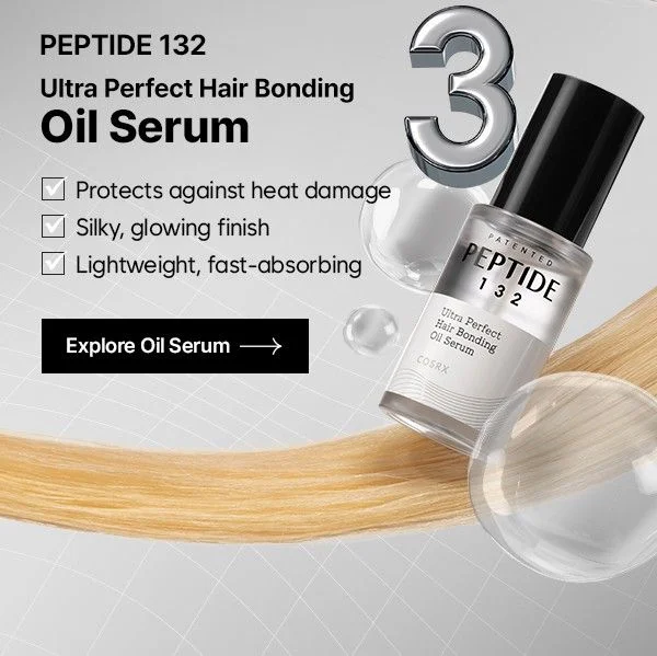 Complete your hair care routine with PEPTIDE-132™ Oil Serum!