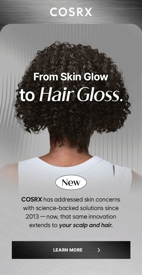 Learn more about COSRX’s first-ever hair trio essentials for glossy hair!