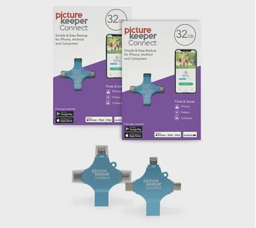 Picture Keeper Set of 2, 32GB Digital Storage & Photo Editing Devices