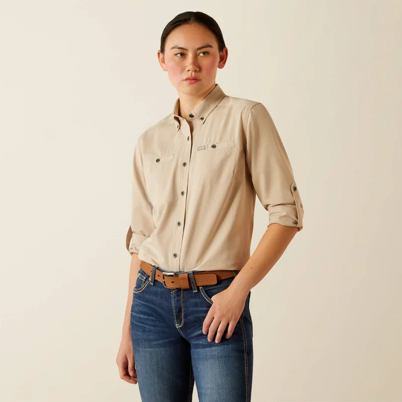 Women’s Rebar Made Tough 360 Airflow DuraStretch Work Shirt