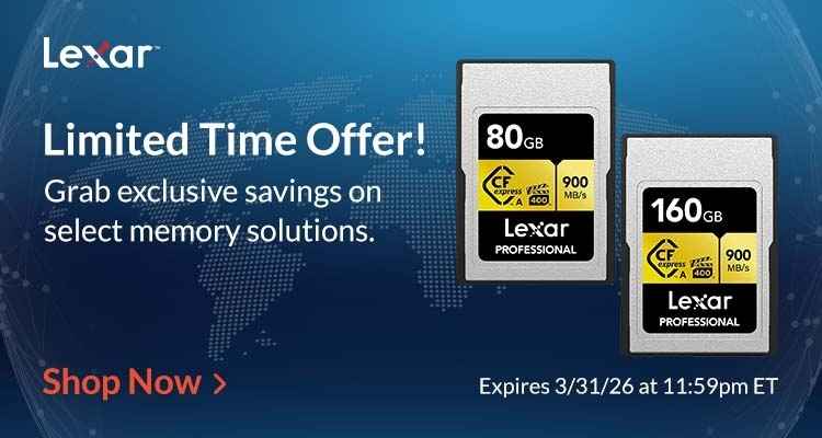 Lexar Limited Time Offer | Shop Now