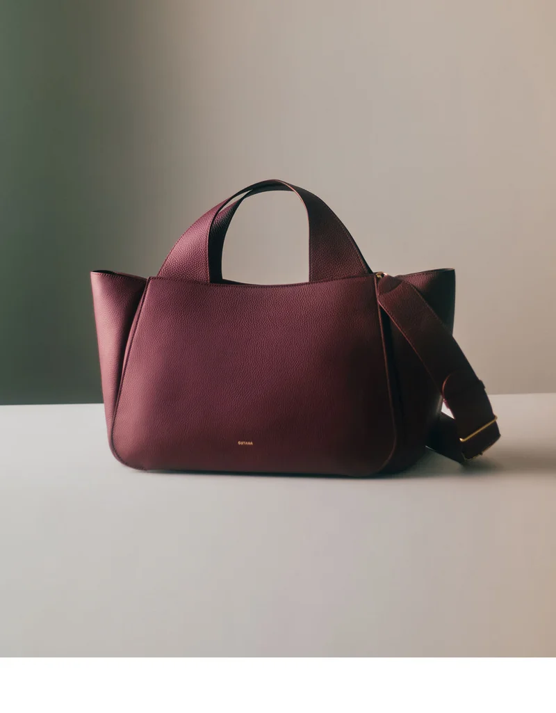 Mila Satchel Cherry