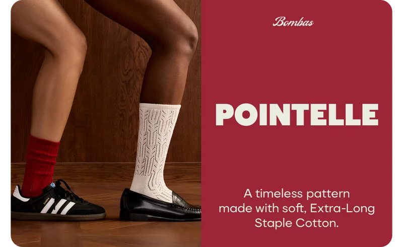 Bombas | RHINE-STONE RIB | A modern take on a '90s classic with just the right amount of sparkle.