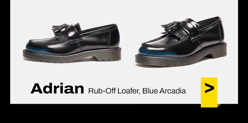 Adrian Arcadia Rub-off Leather Tassel Loafers