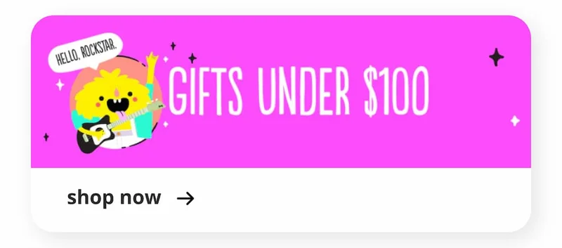 GIFT UNDER $100