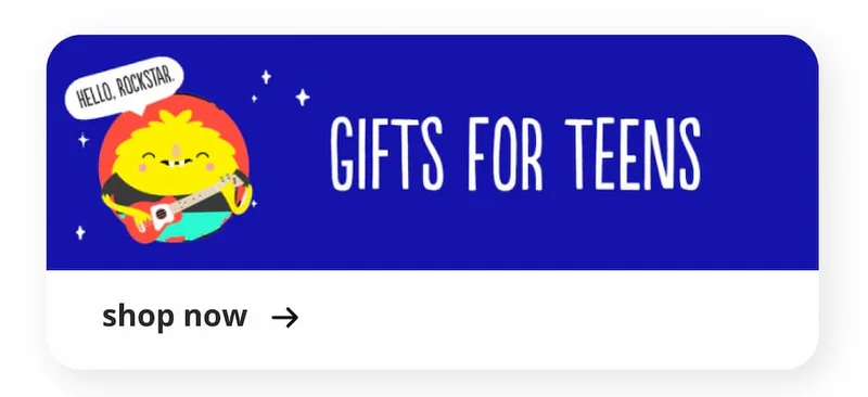 GIFT FOR TEENS