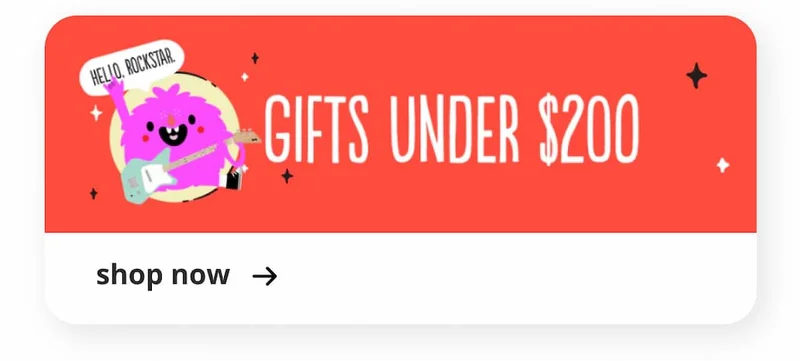 GIFT UNDER $200