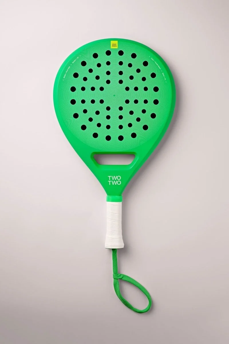 Image of Round Racket - PLAY ONE - Toucan Green
