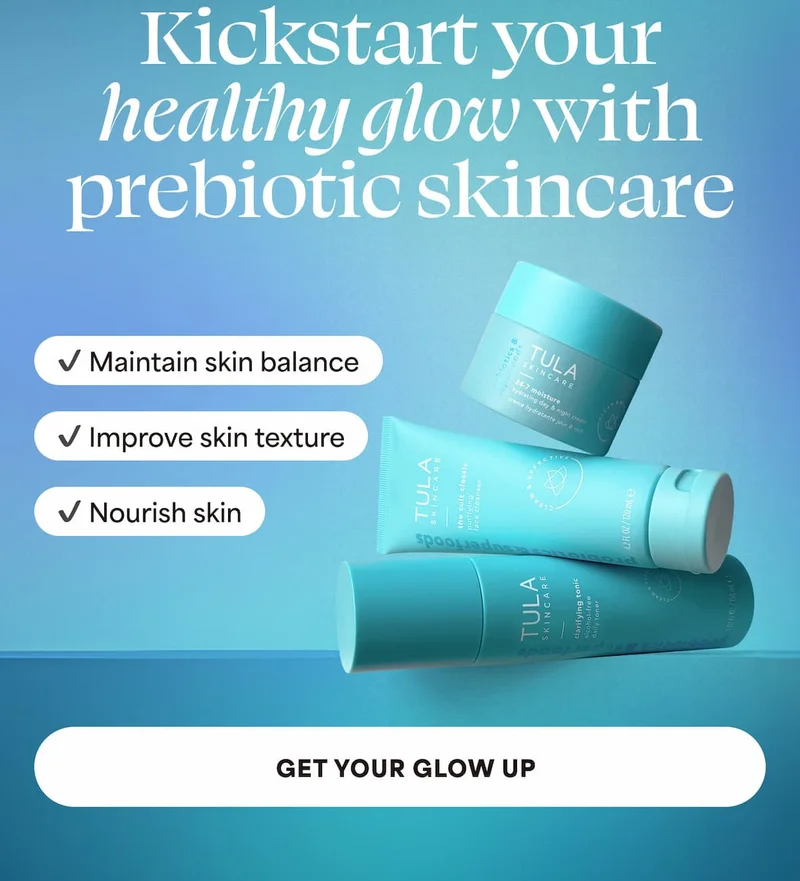 Kickstart your healthy glow with prebiotic skincare ✅ Maintain skin balance ✅ Improve skin texture ✅ Nourish skin -- GET YOUR GLOW UP