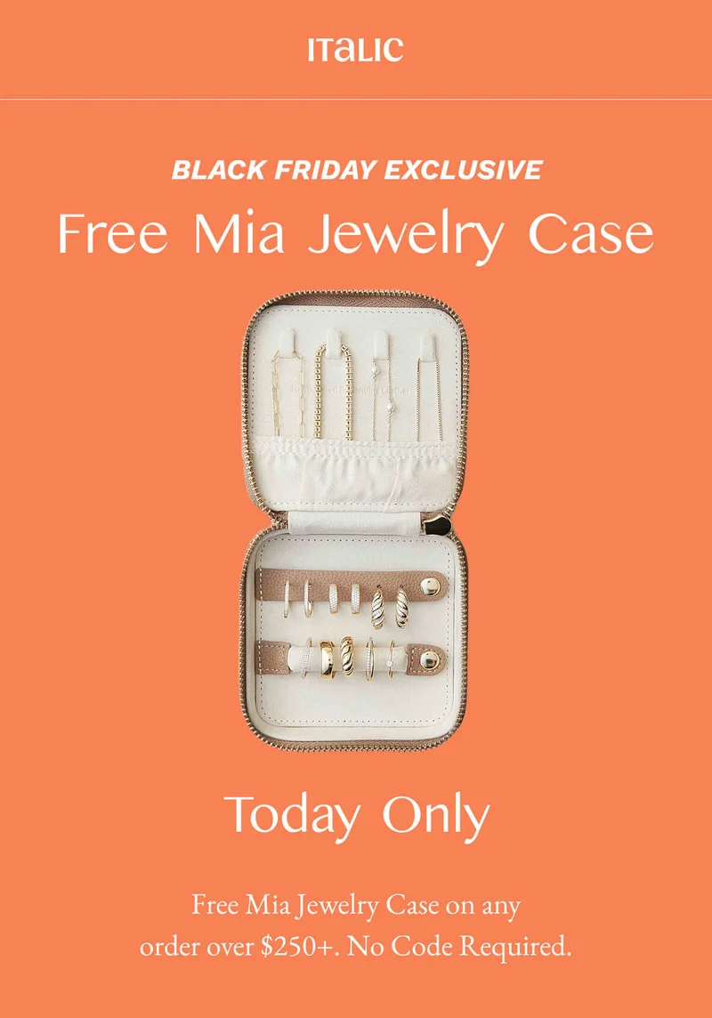Italic | Life is Luxury | Now Live | Up to 65% Off Sitewide | Free Mia
