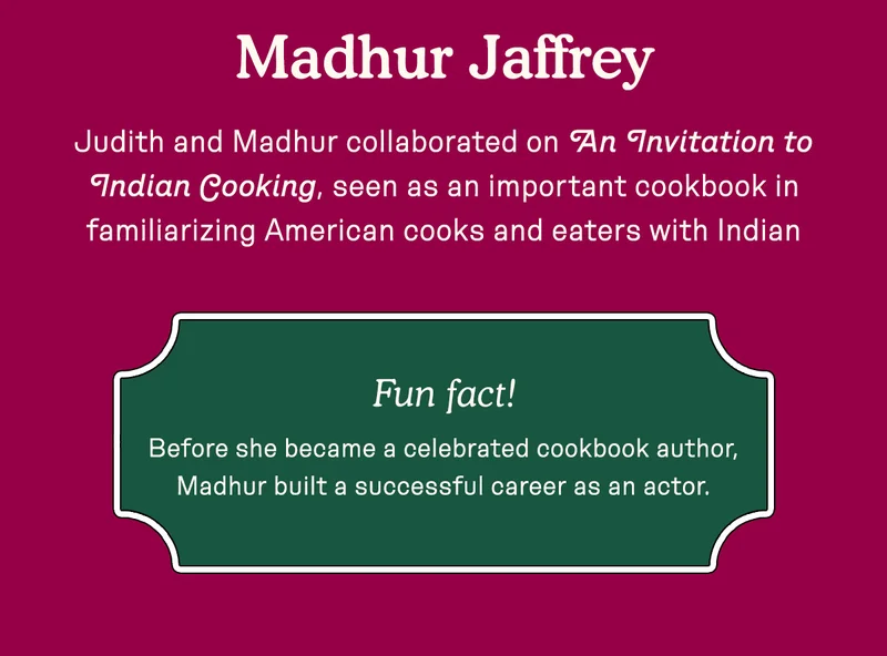 Madhur Jaffrey