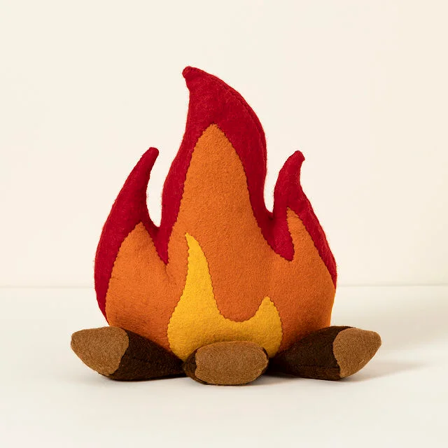 Cozy Campfire Pillow