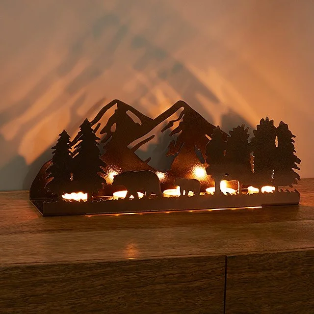 Through the Woods Tealight Holder