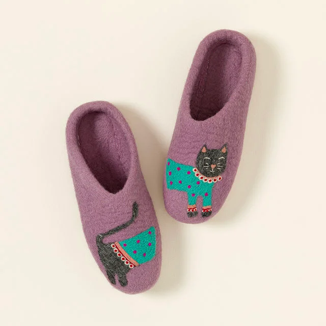 Cat Purrson's Slippers