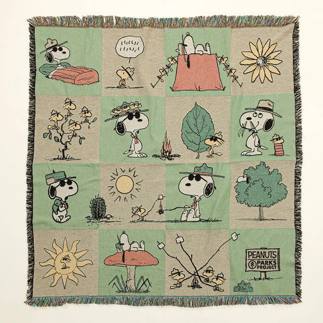 Peanuts Parks Project Blanket