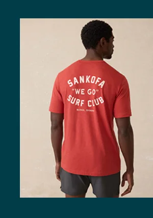 Surf Ghana Short Sleeve Logo Graphic Tee - Cavern Clay