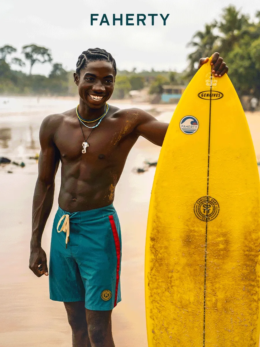 Faherty X Surf Ghana