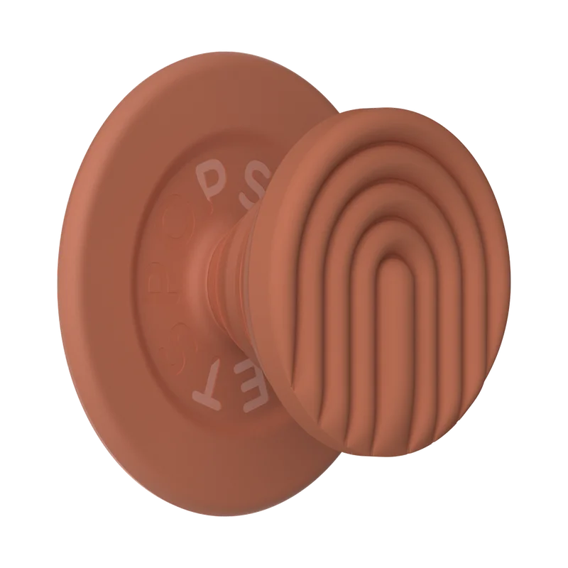 Image of PopOut Terracotta Curves — PopGrip for MagSafe