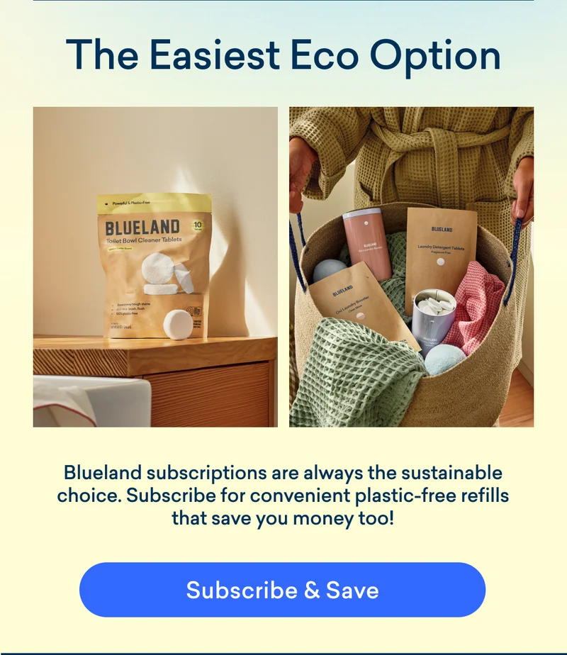 Save when you subscribe to Blueland refills.