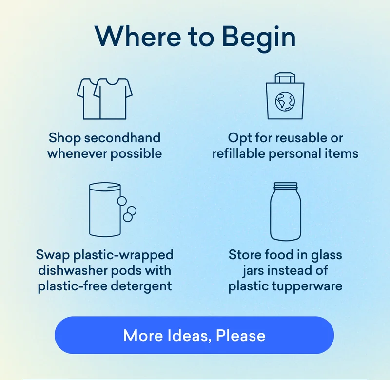 We're sharing small steps you can make toward a more sustainable 2025!