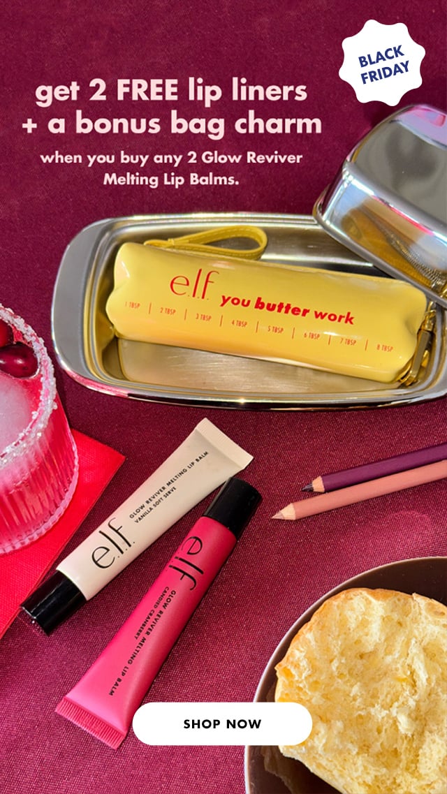 Plus, buy any 2 flavors, get 2 FREE lip liners + a bag charm!