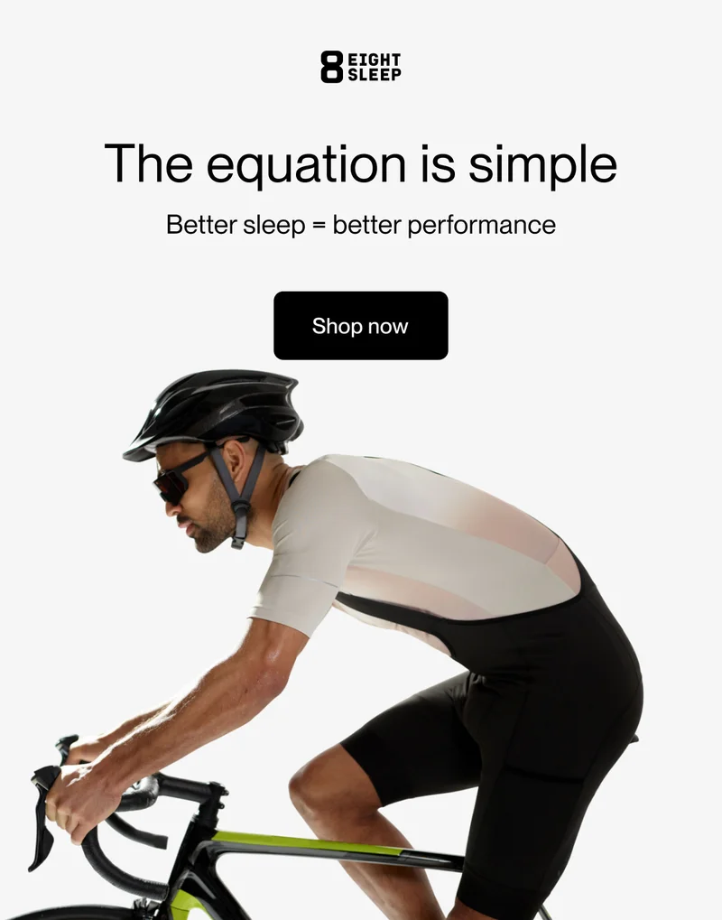 The equation is simple | Better sleep = better performance
