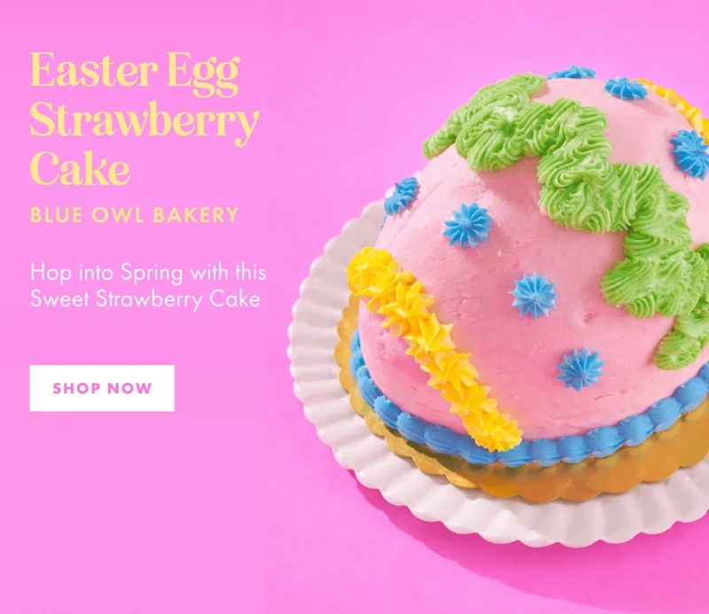 Easter Egg Strawberry Cake Easter Egg Strawberry Cake