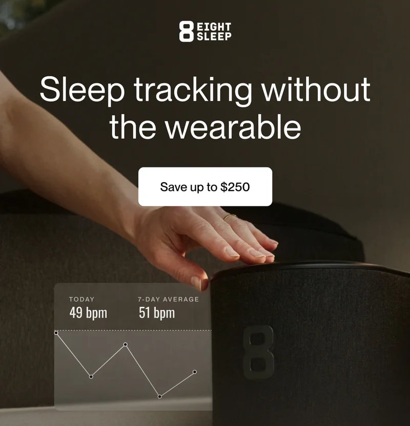 Sleep tracking without the wearable