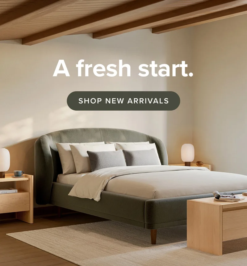 A fresh start: shop new arrivals.