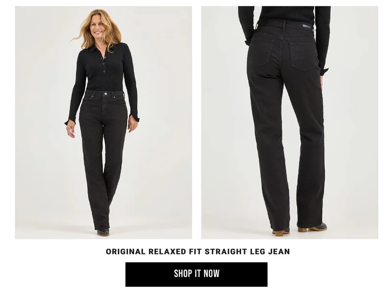 Original Relaxed Fit Straight Leg Jean Shop it now