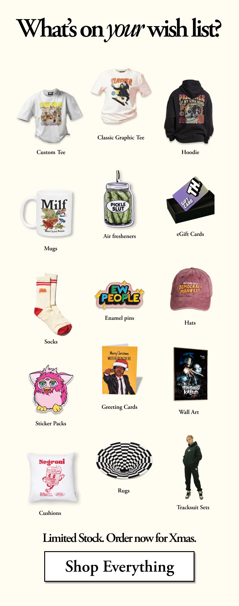 Whats on your wish list?