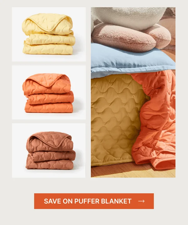 Save on Puffer Blanket