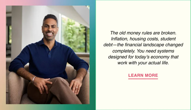 The old money rules are broken. Inflation, housing costs, student debt—the financial landscape changed completely. You need systems designed for today’s economy that work with your actual life.