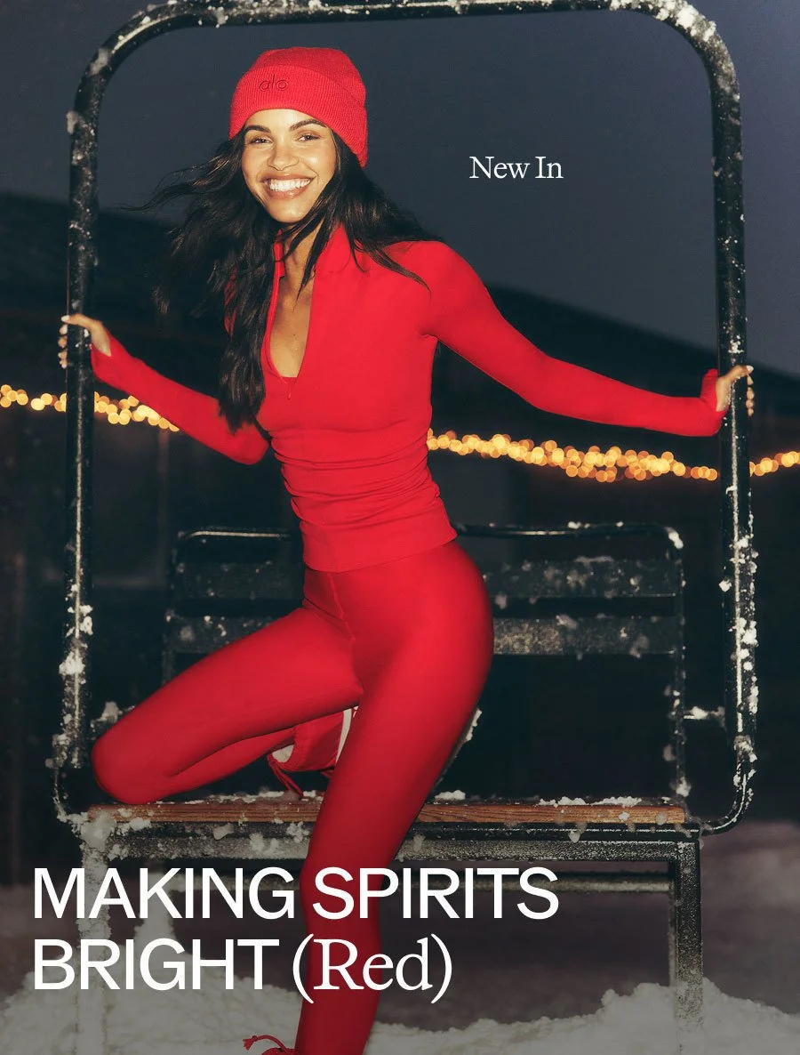 New In. MAKING SPIRITS BRIGHT (Red)