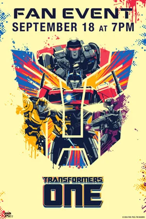 TRANSFORMERS ONE FAN EVENT