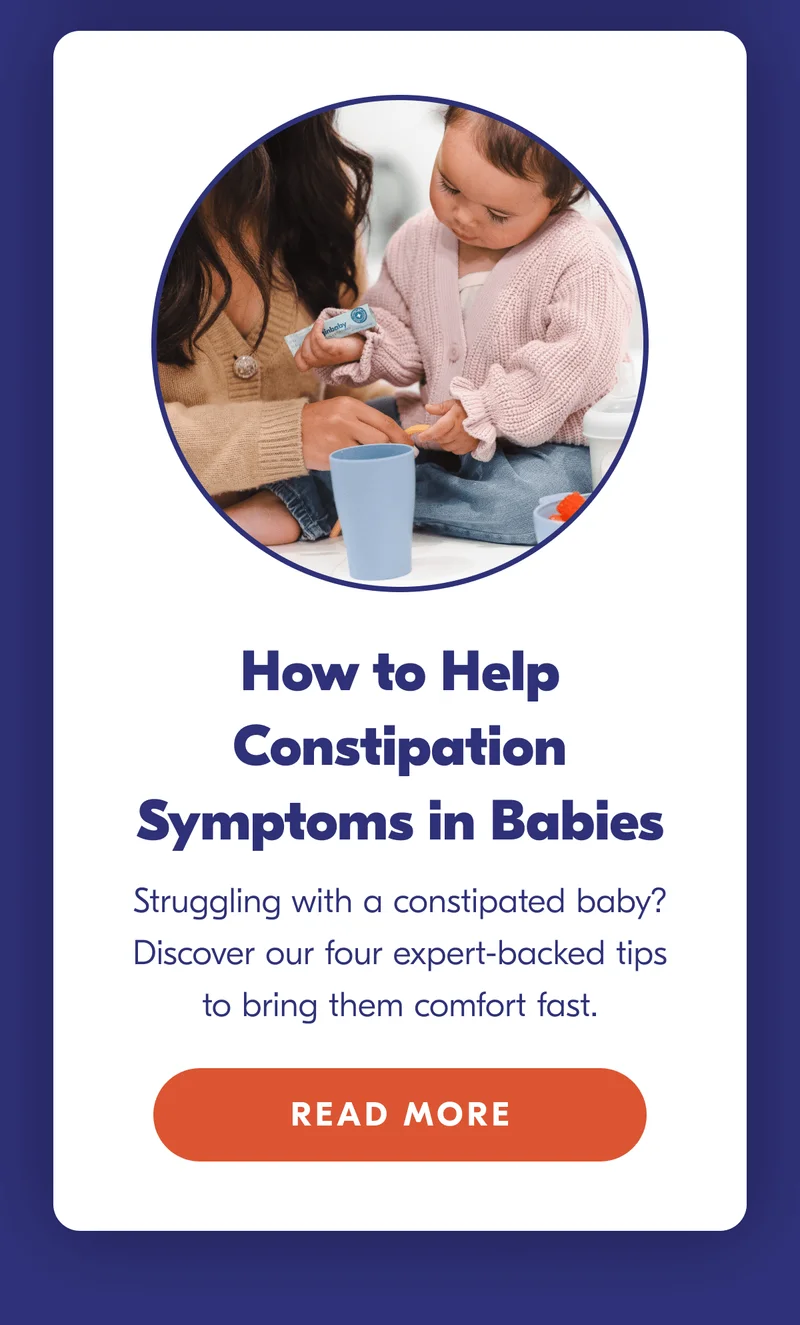 Read on how to help constipation symptoms in babies.