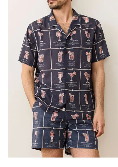 Tencel Linen Resort Shirt