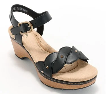 Clarks Collection Leather Heeled Sandals Seannah Way
